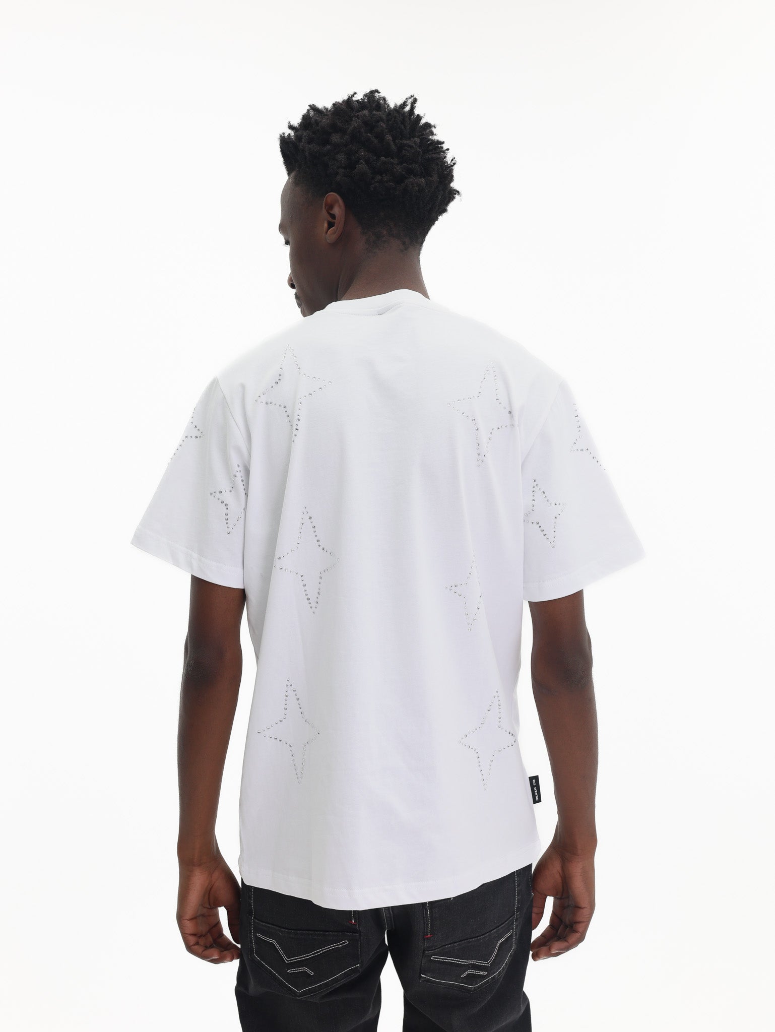 Cutty T-Shirt Multi Stars White